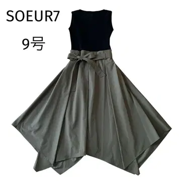 수르soeur7 슬리브리스 원피스