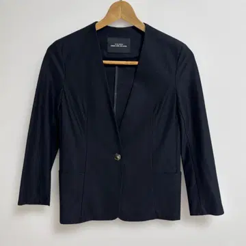 UNITED ARROWS 노카라 자켓 블랙