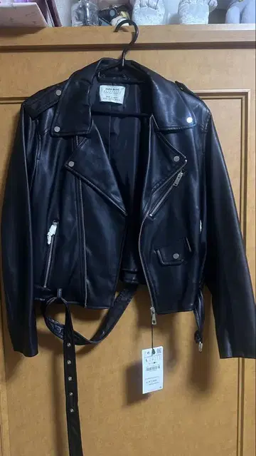 자라 블랙 라이더 자켓 L 사이즈 택 포함 새상품