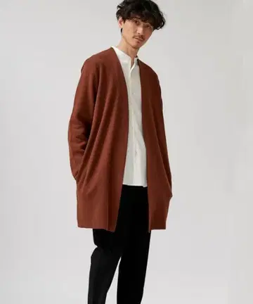 CLANE HOMME 클라네 옴 코튼 니트 긴팔 가디건