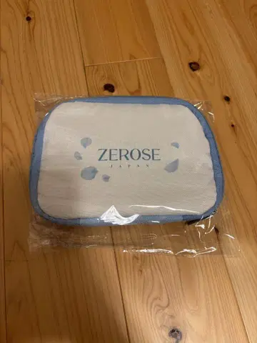 ZEROSE JAPAN 파우치 화이트 블루