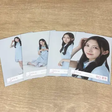 타니구치 아이리 사쿠라자카 브로마이드 피케 셔츠 코디