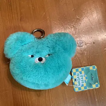 한국 wasabi bear 키링 파우치