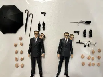 MAFEX 킹스맨 엑스 & 해리 피규어