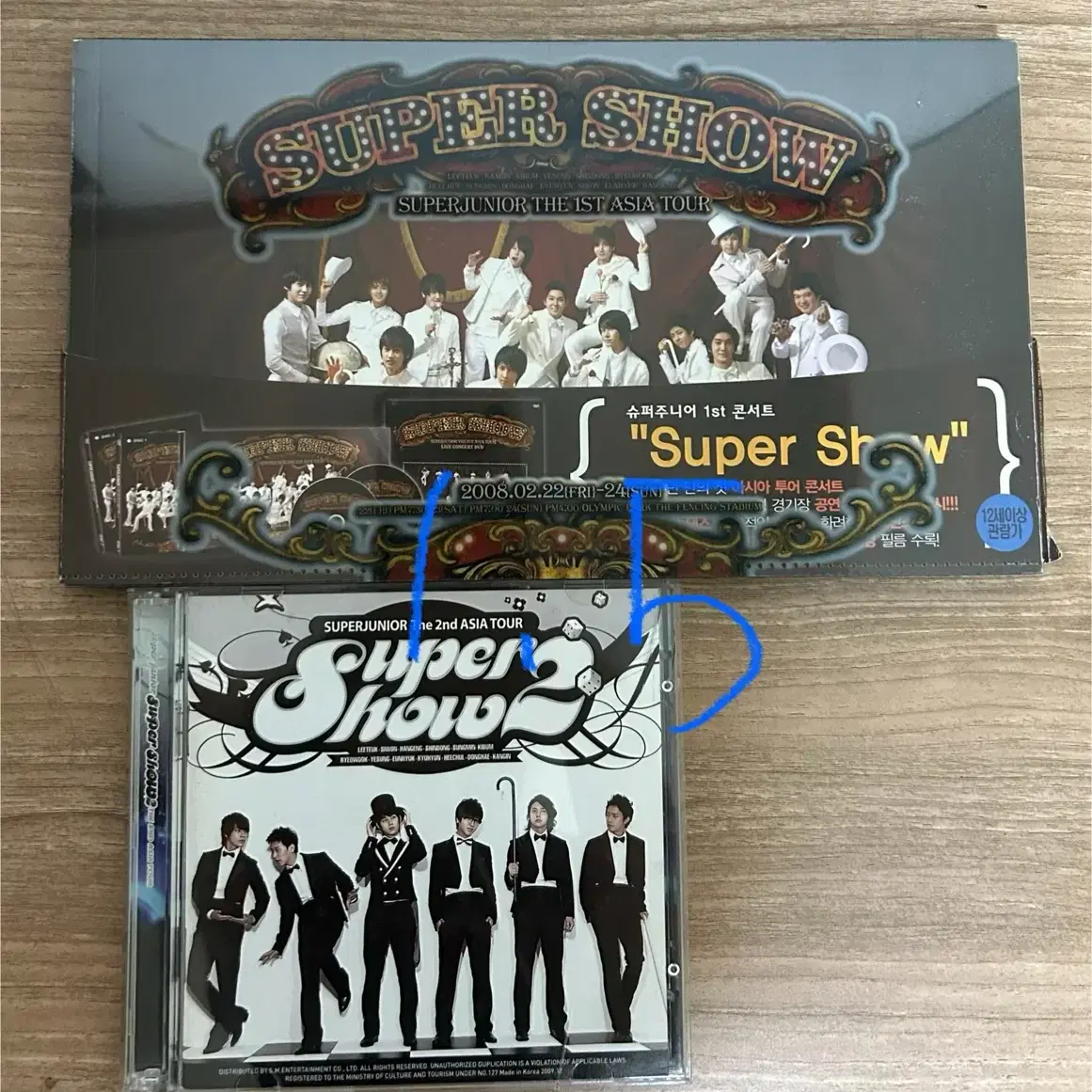 SUPER JUNIOR | 슈퍼주니어 Super Junior Super Show DVD on