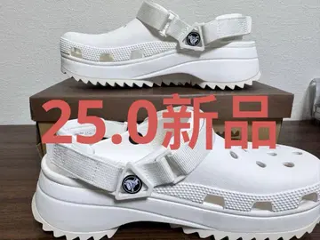 Crocs 화이트 스포츠 샌들