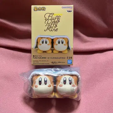 별의 커비 피규어 커비들과 휴식 담요와 와돌디