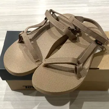 테바 오리지널 유니버셜 슬림 24cm 베이지 미사용 새상품