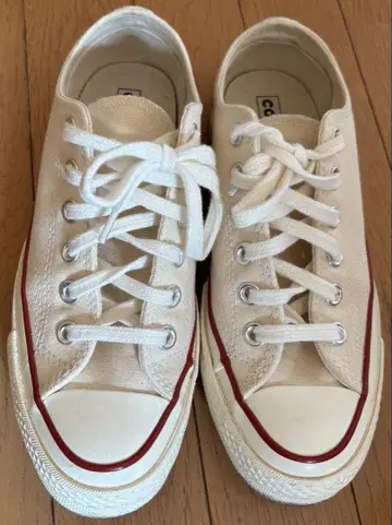 CONVERSE ALL STAR 화이트 스니커즈 23.5cm
