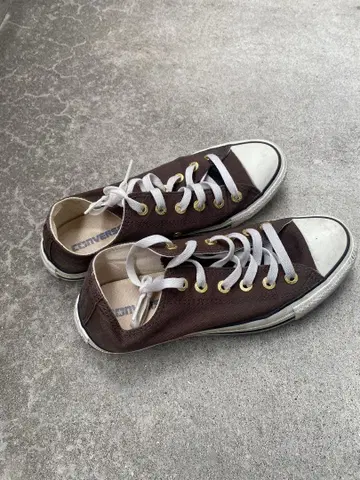CONVERSE 올스타 브라운 스니커즈