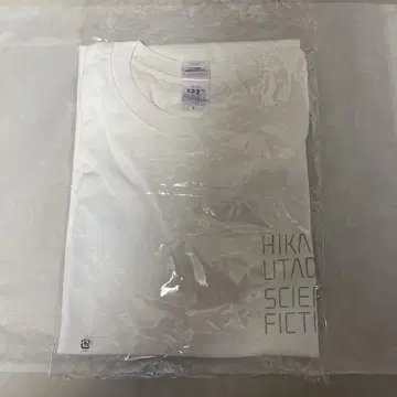 300장 한정판 우타다 히카루 SCINCE FICTION 오리지널 티셔츠