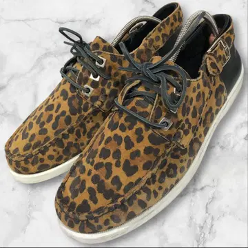 지미추 JIMMY CHOO 신발 27cm 레오파드 무늬 슬립온