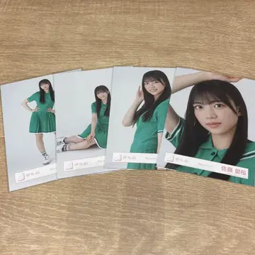 사토 아이 사쿠라자카 브로마이드 피케 셔츠 코디