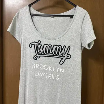 TOMMY 롱 원피스 M 그레이