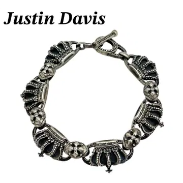 Justin Davis 저스틴 데이비스 팔찌 실버 왕관