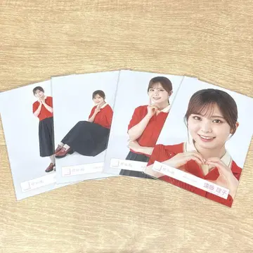 사쿠라자카 엔도 리코 브로마이드 피케 셔츠 코디