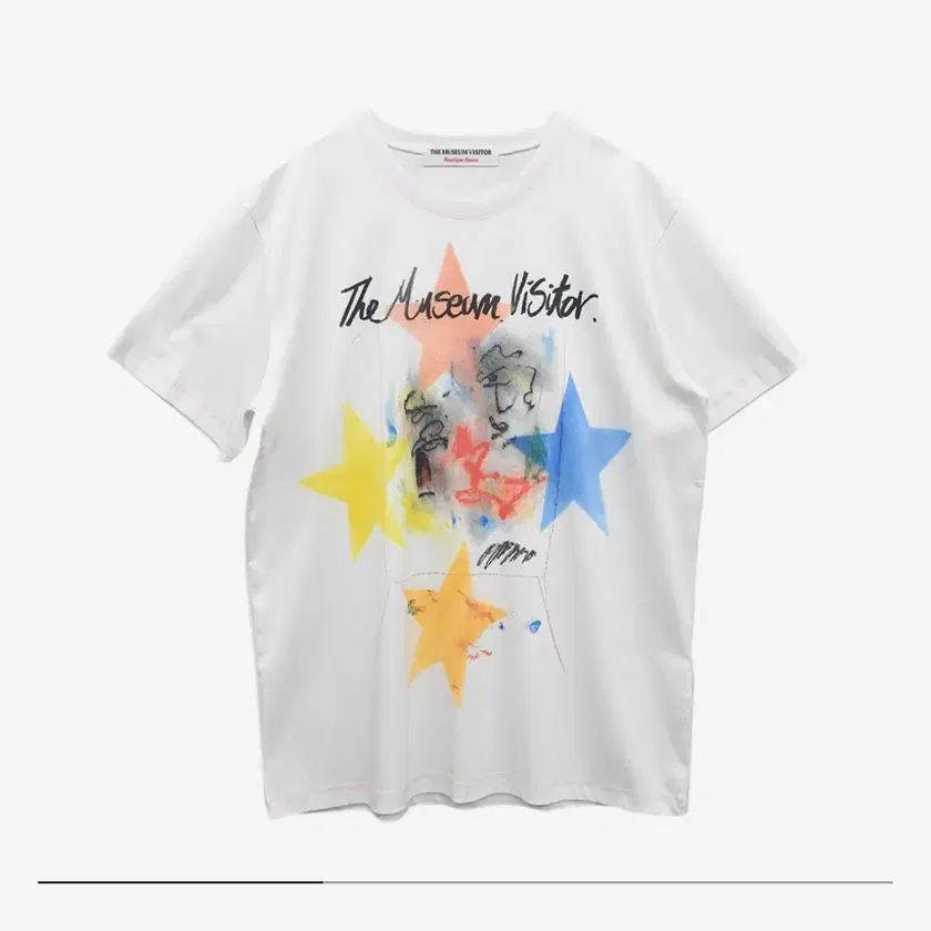 ◆THE MUSEUM VISITOR◆ GLOSSY BUBBLE TSHIRT WHITE 15655 GLOSSY BUBBLE T-SHIRT (WHITE) : THE MUSEUM VISITOR