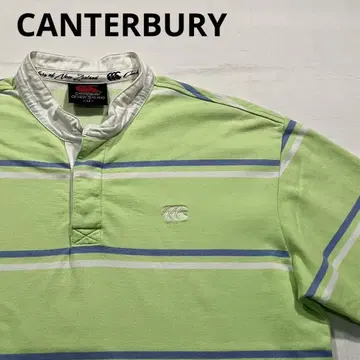 CANTERBURY 캔터베리 반팔 럭비 셔츠 노카라 타입