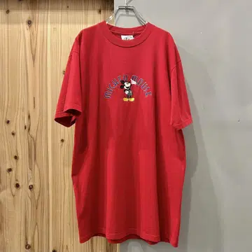 90년대 90년대 디즈니 티셔츠 구제 의류 캐릭터 티셔츠 XL