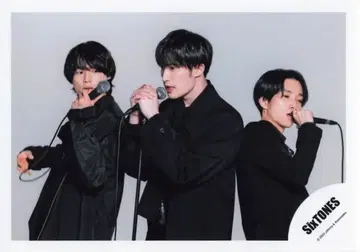 SixTONES 23년 습관 법칙 마츠무라/다나카/제시 공식 사진 *1장