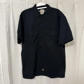 00s 디키즈 반팔 셔츠 M 사이즈 블랙