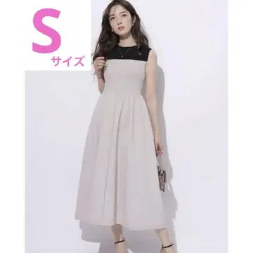 Apuweiser-riche 홀 의류 뷔스티에 절개 원피스 S 사이즈