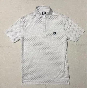 [새상품급] 풋조이 피케 셔츠 M 사이즈 화이트 fj footjoy