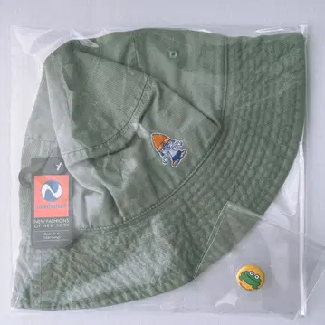 미사용 PARAPPA x newhattan 파라파 버킷 햇
