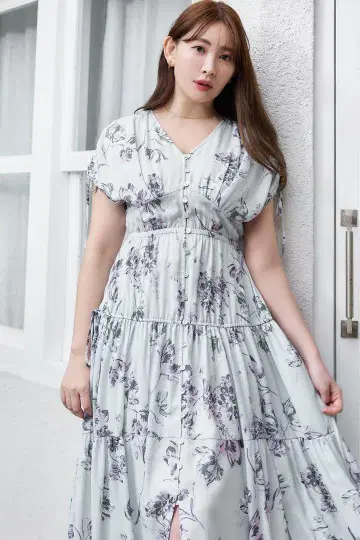 Full of Love Long Dress S 파우더 민트