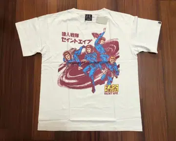 SAINT APE 애니메이션 스타일 캐릭터 티셔츠