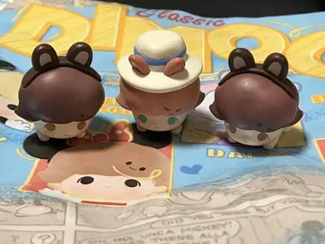 팝마트 디즈니 DIMOO POPBEAN 피규어 칩 데일