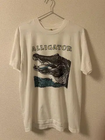 ALLIGATOR 티셔츠 screba stars 80년대