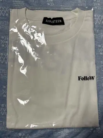 SEVENTEEN FOLLOW TO JAPAN 티셔츠 화이트 L 사이즈