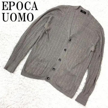 EPOCA UOMO 에포카 우모 니트 가디건 그레이 46 B863