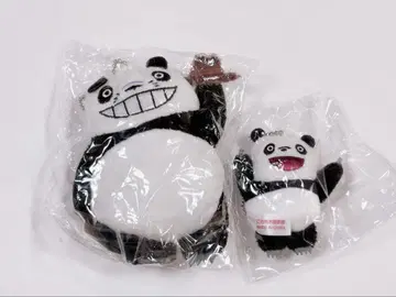 팬더코팬더 봉제 인형 공 체인 마스코트(B 세트)