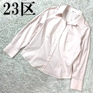 23구 23KU 긴팔 셔츠 핑크 46 B866