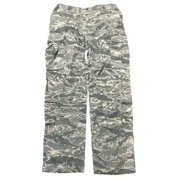 USAF 미국 공군 디지털 타이거 카모 카고 팬츠 36R
