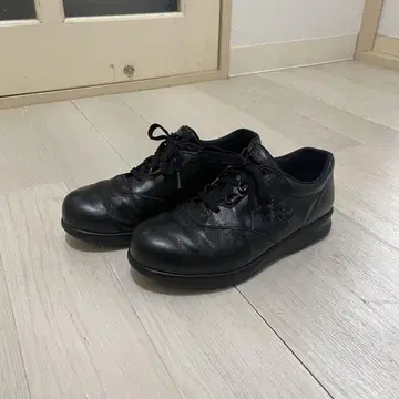 SAS 가죽 블랙 포스트맨 슈즈 ARMY