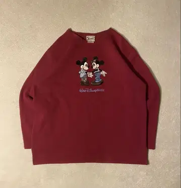 Mickey&Minnie Vintage 디즈니 맨투맨 XL