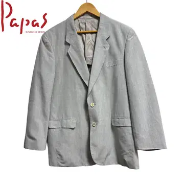 새상품급 Papas 그레이 테일러드 자켓 여름용