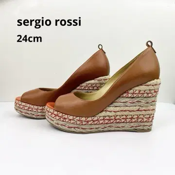 세르지오로시 sergio rossi 웨지솔 펌프스 24