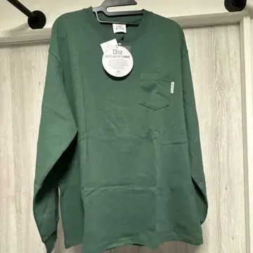 VISION STREET WEAR 13oz 긴팔 티셔츠 그린