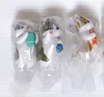 모프 샌드 오네다리냥 가챠 가샤폰 고양이 피규어