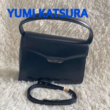 YUMI KATSURA 블랙 핸드백 관혼상제 포멀 백