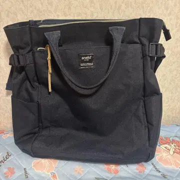 anello 네이비 백팩 토트백