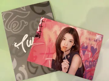 twice 트레이딩 카드 사나 핑크 랜트레 this is for 왈츠
