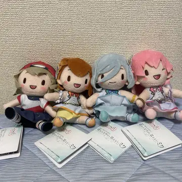 프로세카 후와푸치 미니 봉제 인형 4개 세트