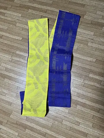 여름에 어울리는 반폭 오비