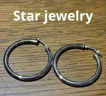 스타 주얼리 실버 925 후프 귀걸이