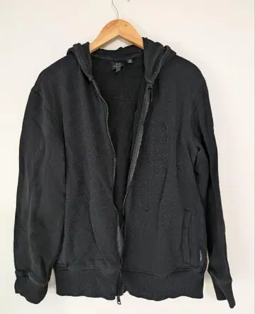 ARMANI EXCHANGE 블랙 후드티 셋업